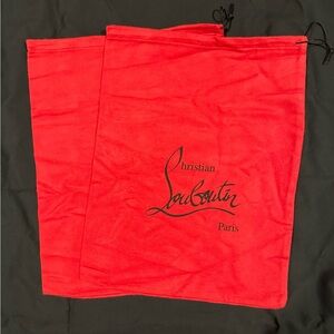 Christian Louboutin dust bags